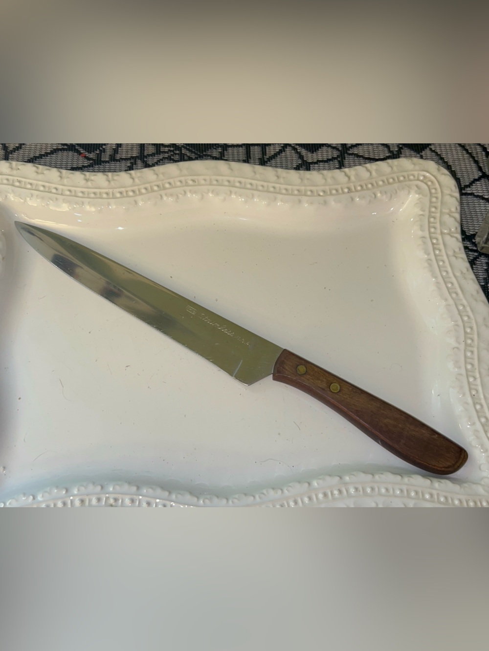 Ekco Stainless U.S.A. Vintage Chef kitchen knife